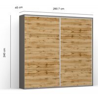 DRESSING LEX 261-240-45 D GRI/DWO